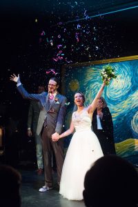 Wedding at Kitchener-Waterloo Little Theatre