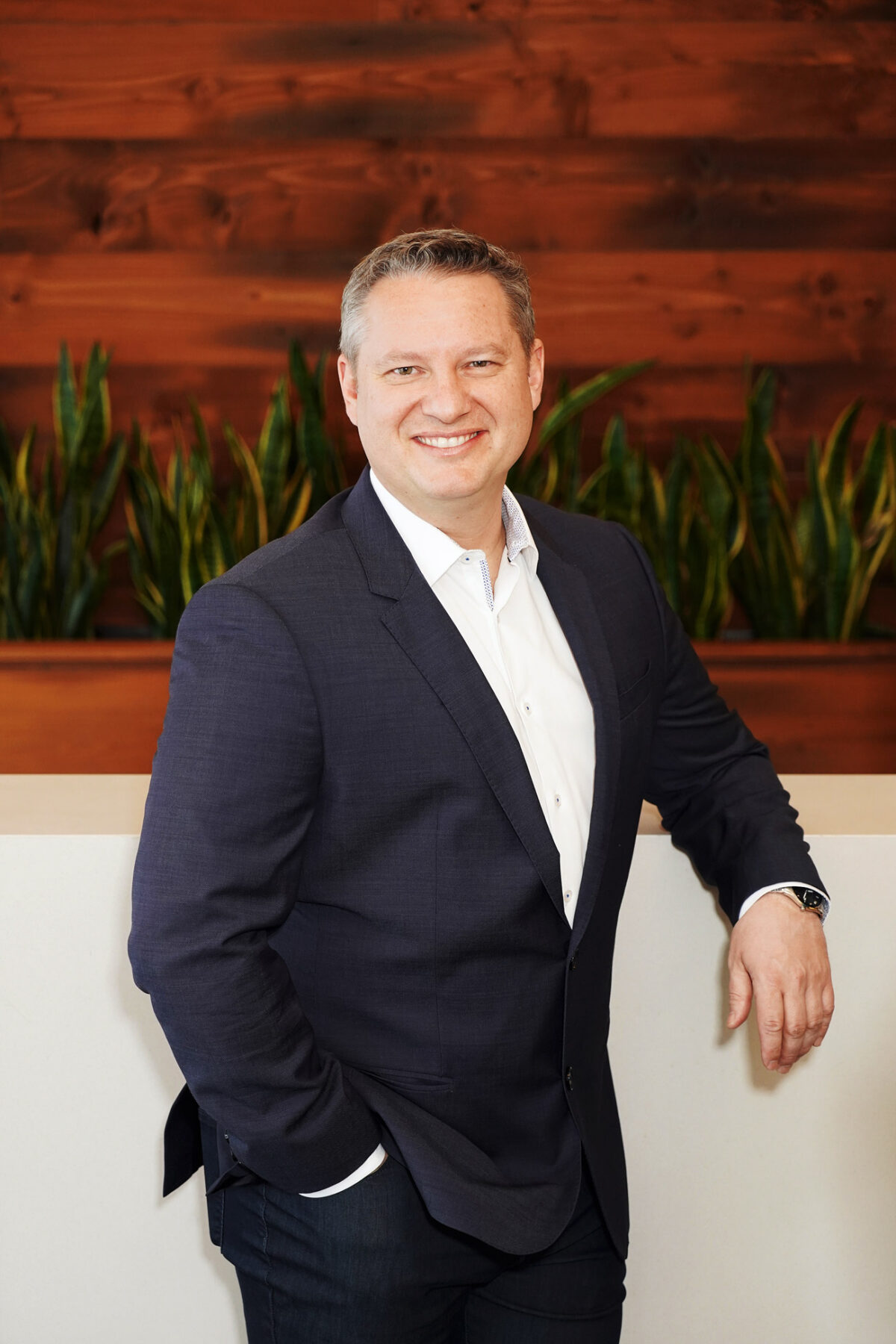 corporate headshot of Jeremiah Tamburrini, real estate agent in Guelph.